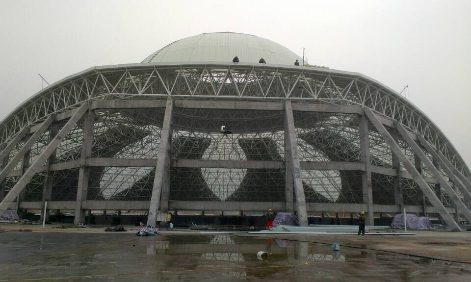 涟源温泉馆网架工程